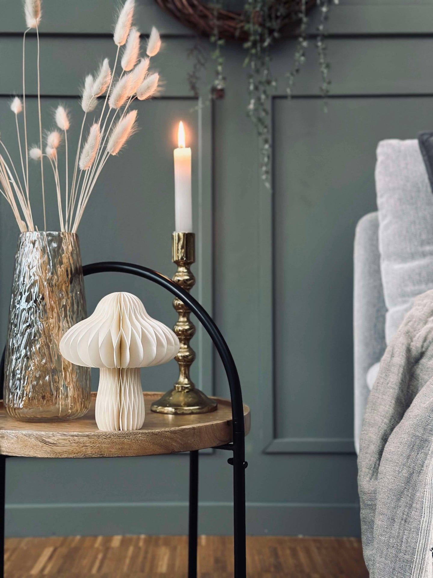 Svamppapper small - Creme