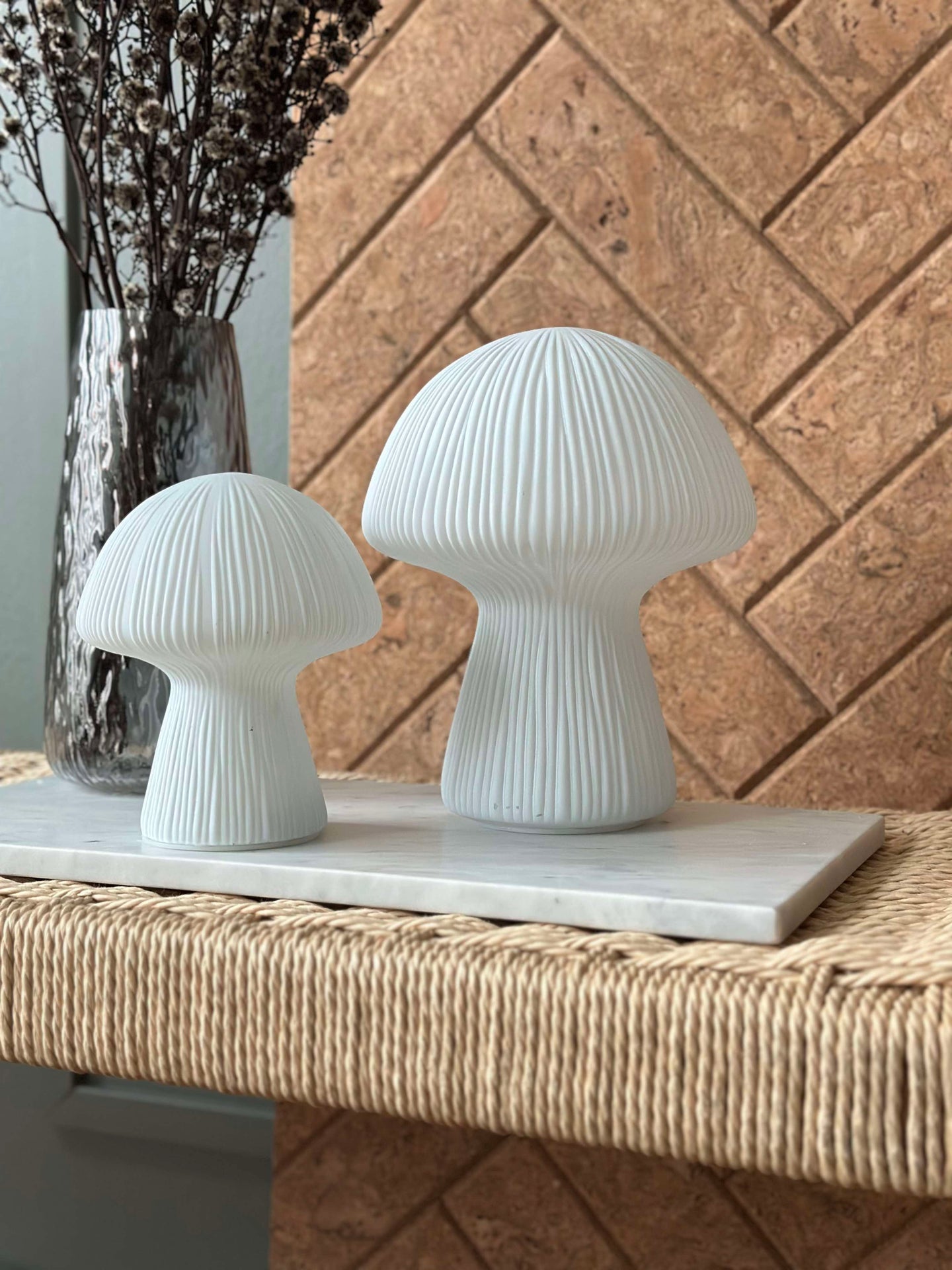 Mushroom Astrid - Vit 20 cm