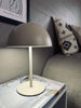 LED touch bordslampa, beige och grå