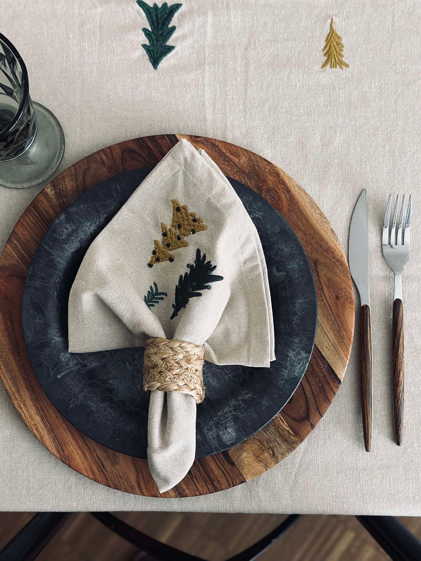 Servetter Träd - Paket med 4 st