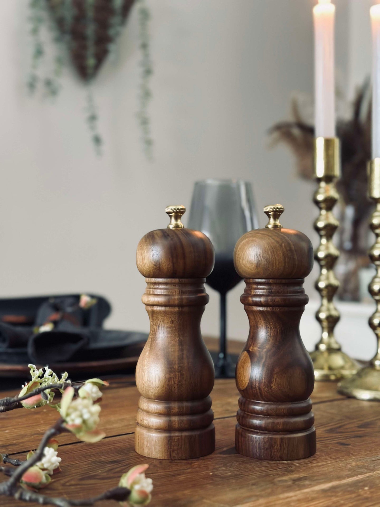 Salt- och pepparkvarn - Akaciaträ