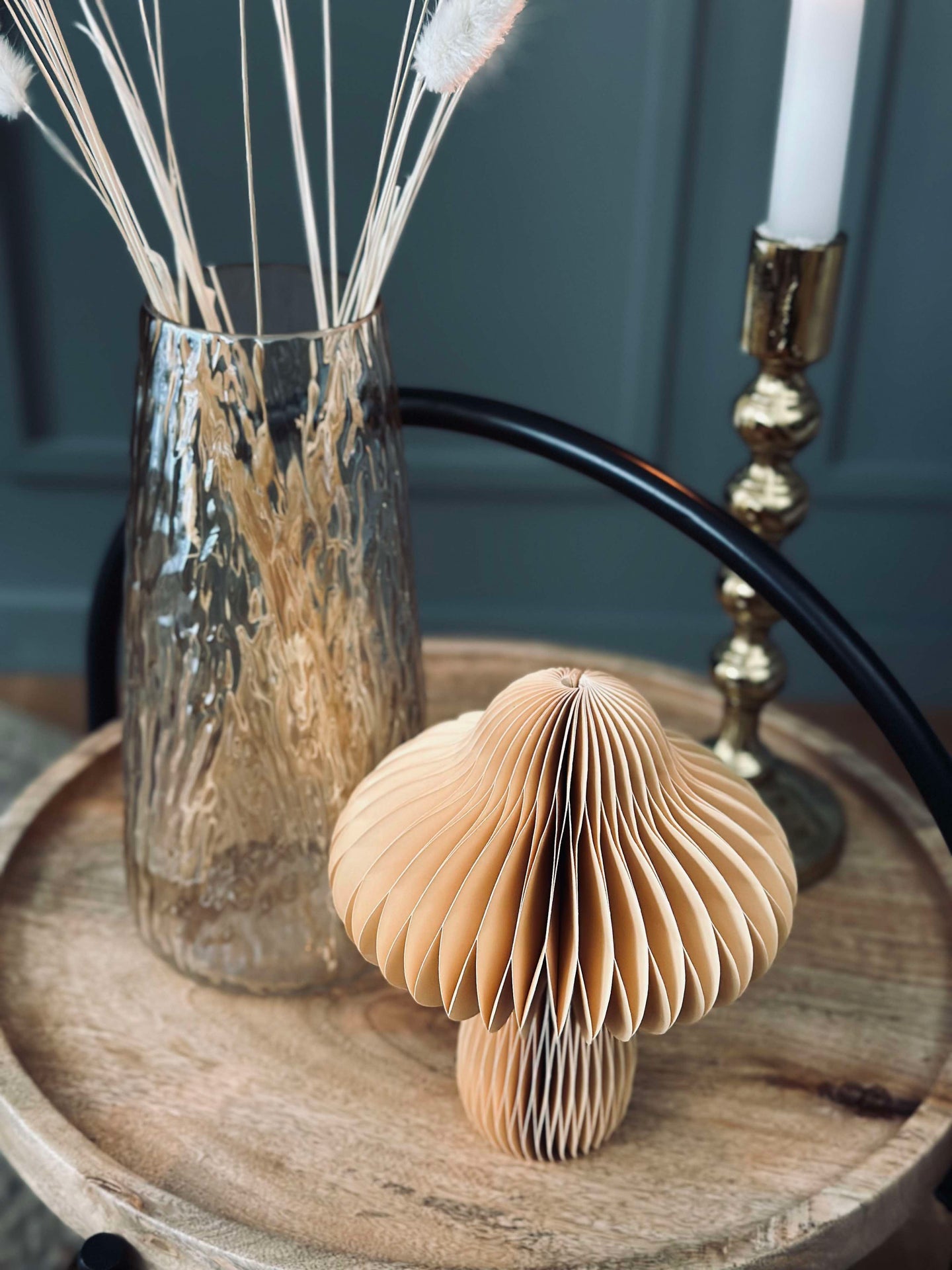 Svamppapper small - Gylden