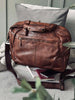 Arbetsväska - Brown Cow leather