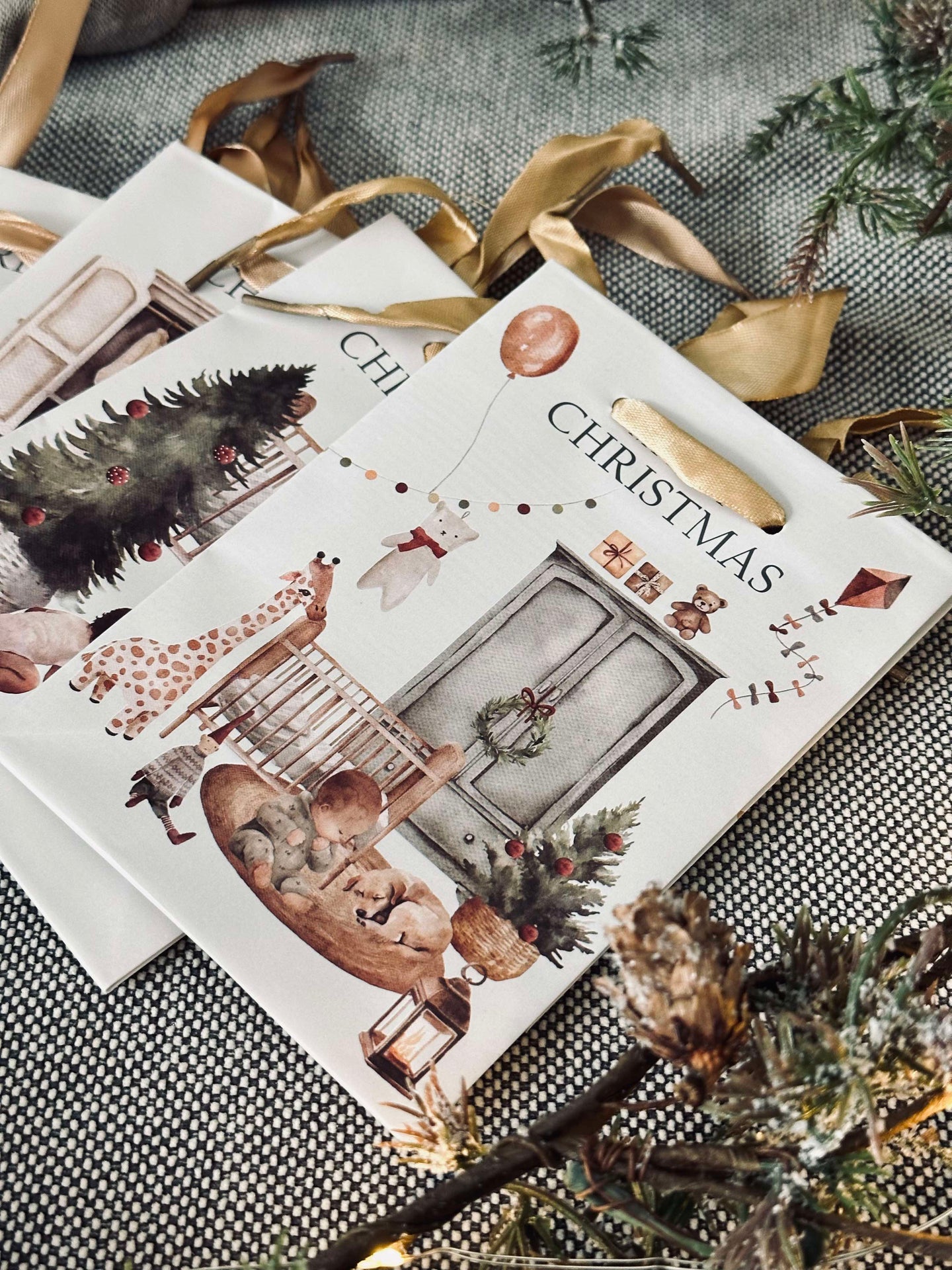 Presentpåse Julmotiv - 1 st