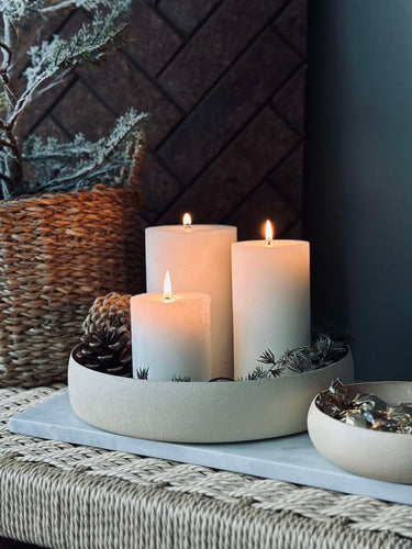 NOYA Serveringsfat 26 cm - Beige