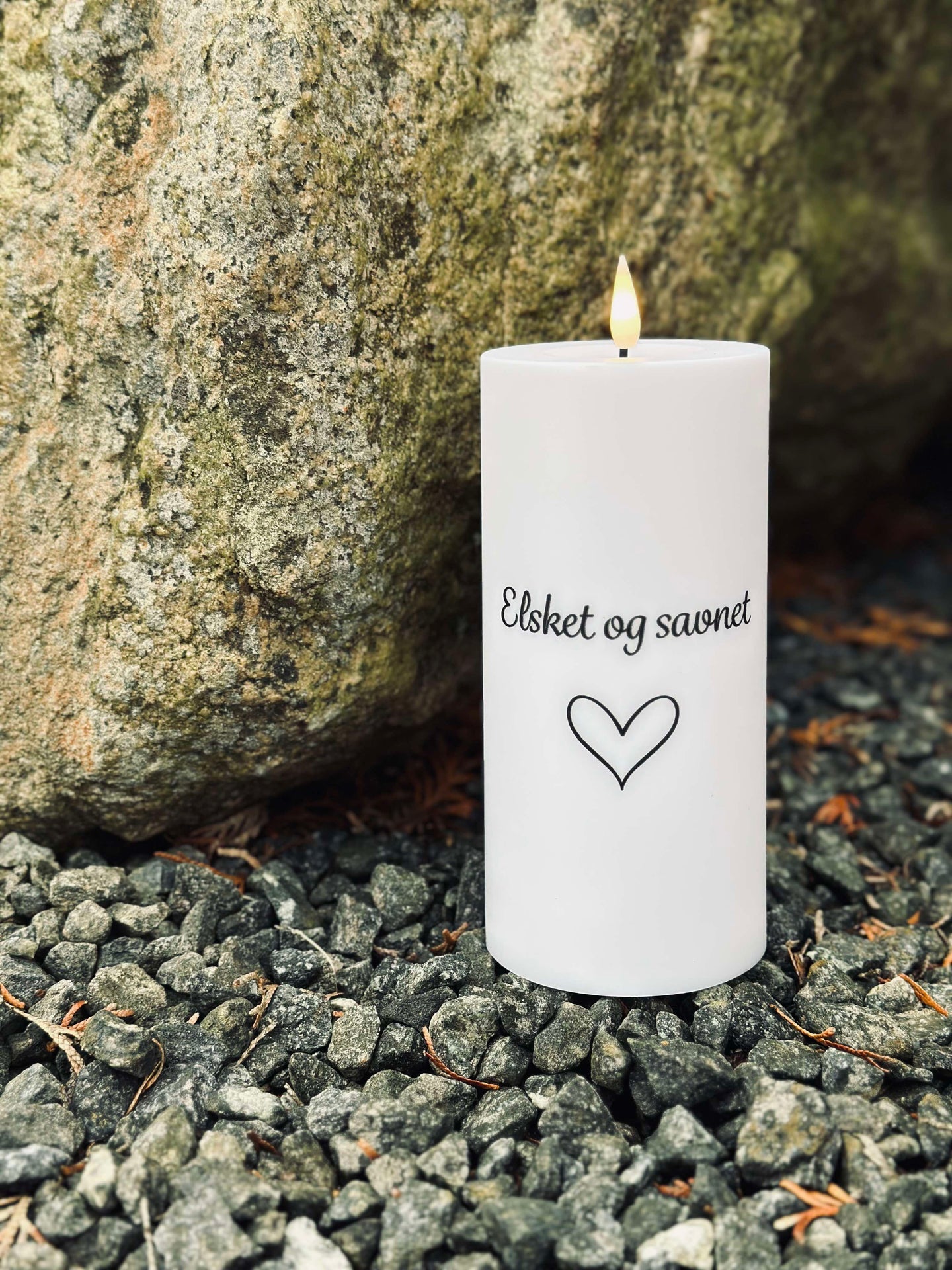 LED Gravlykta - Älskad och saknad