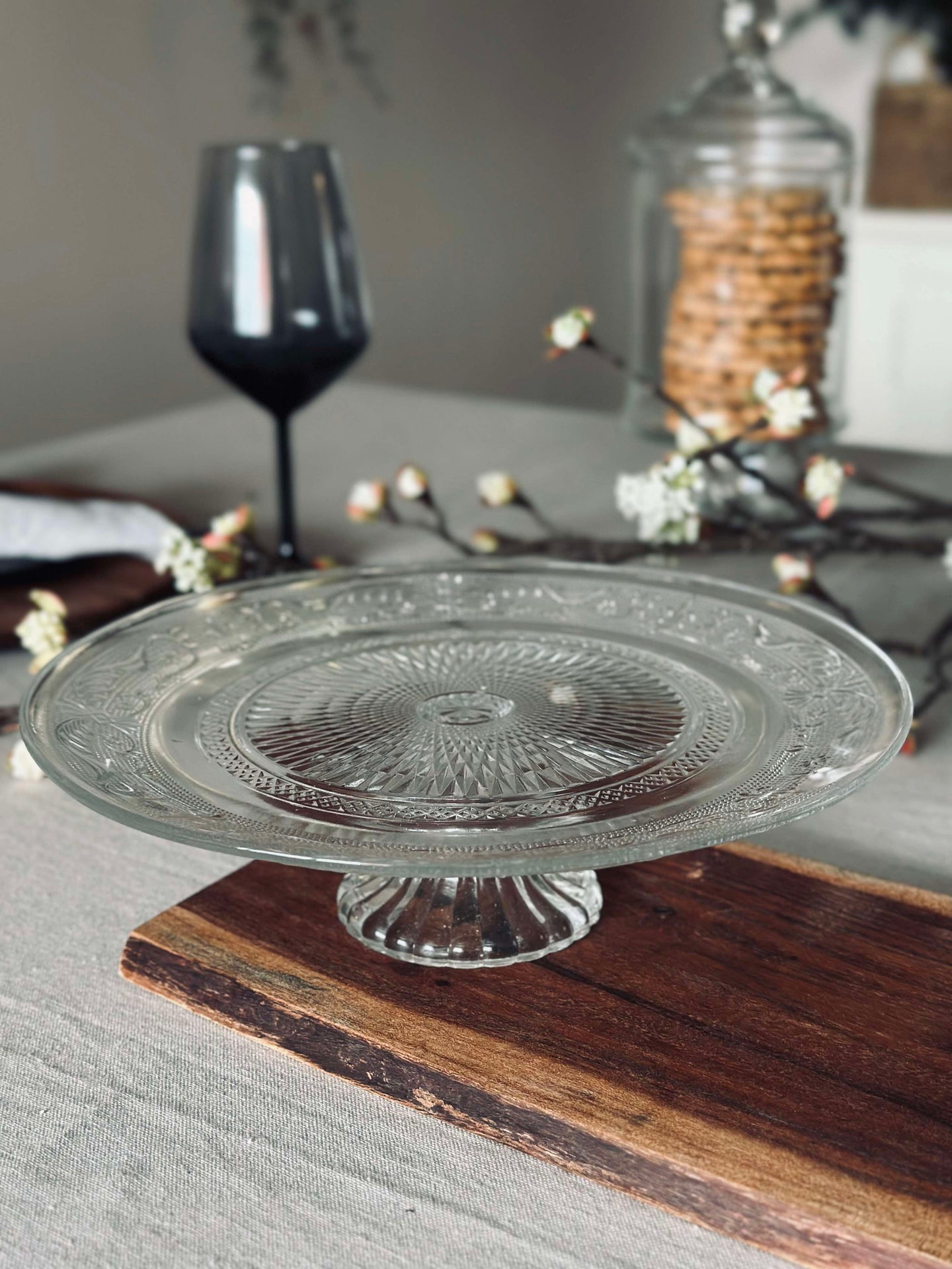 Kakfat i glas 25 cm