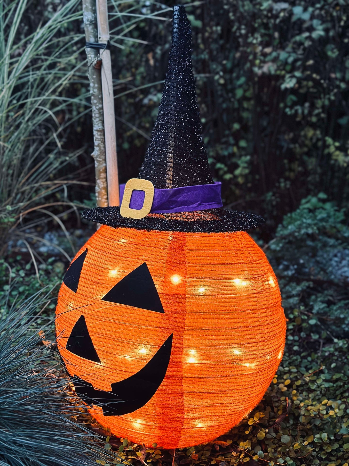 Halloween Pumpa LED - 68 cm