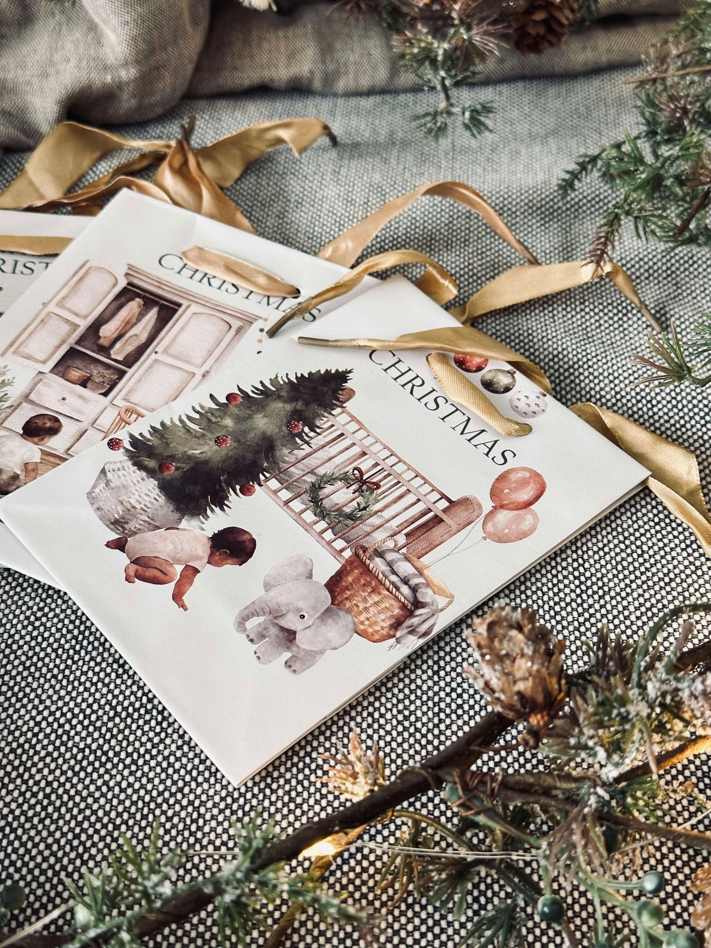 Presentpåse Julmotiv - 1 st