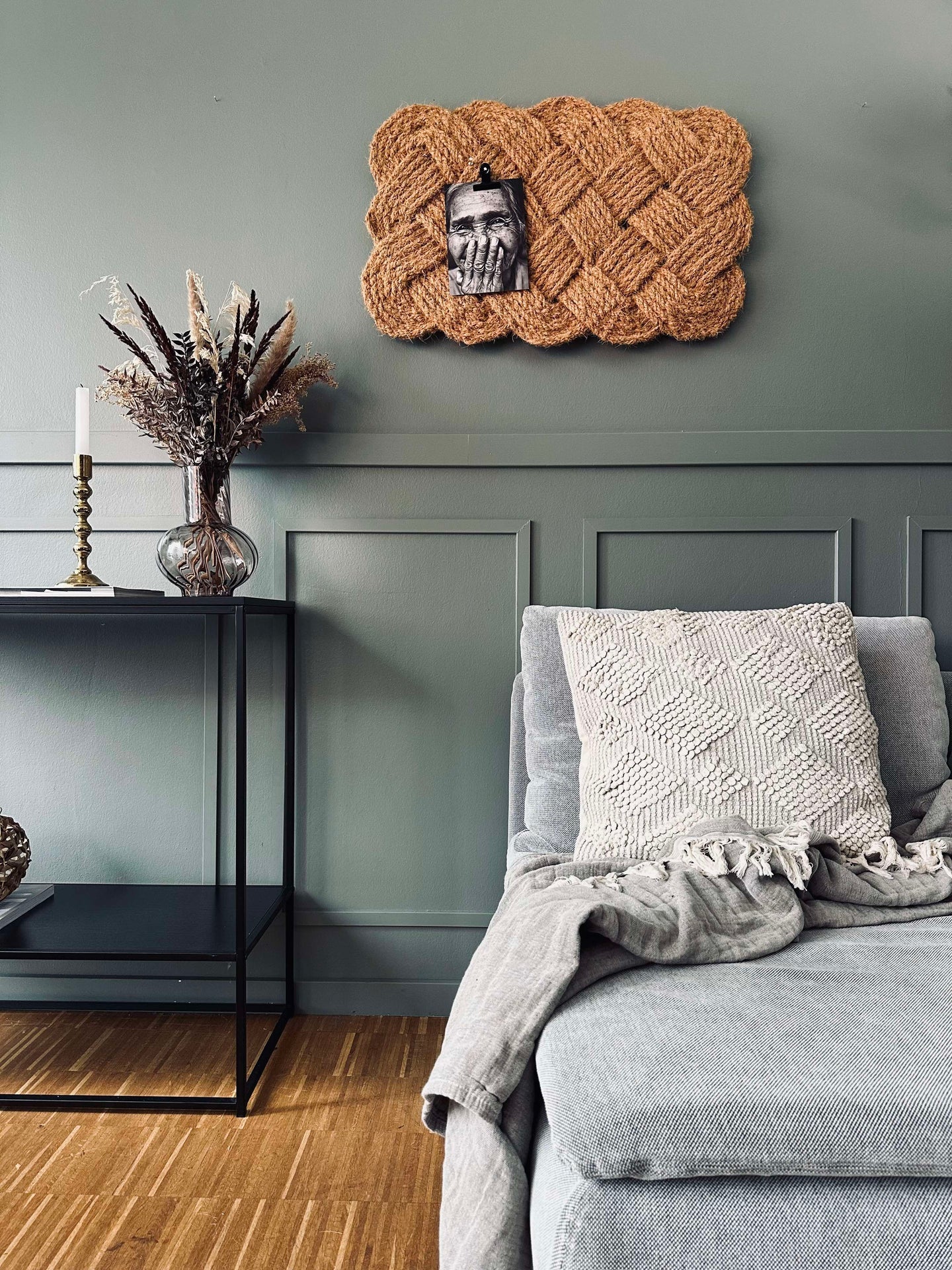 Dörrmatta knut Jute 45x75