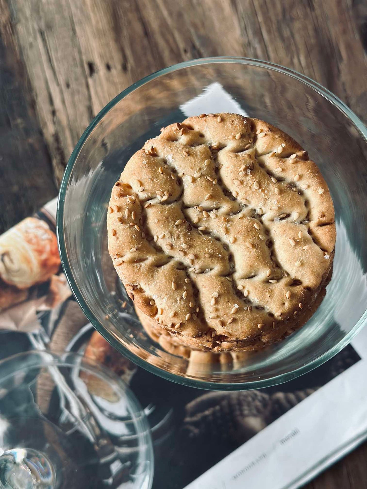 Förvaring med lock - Glas