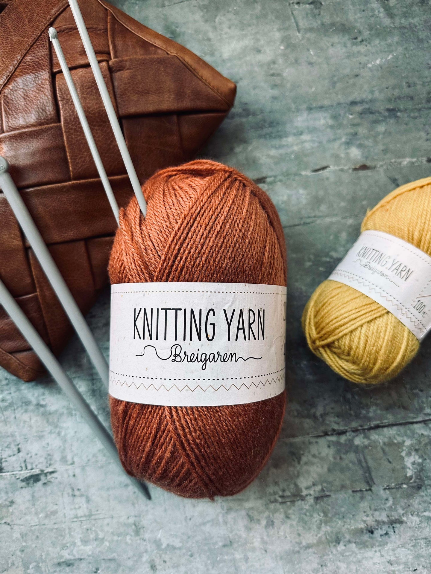 Akrylgarn 200 gram - Paprika