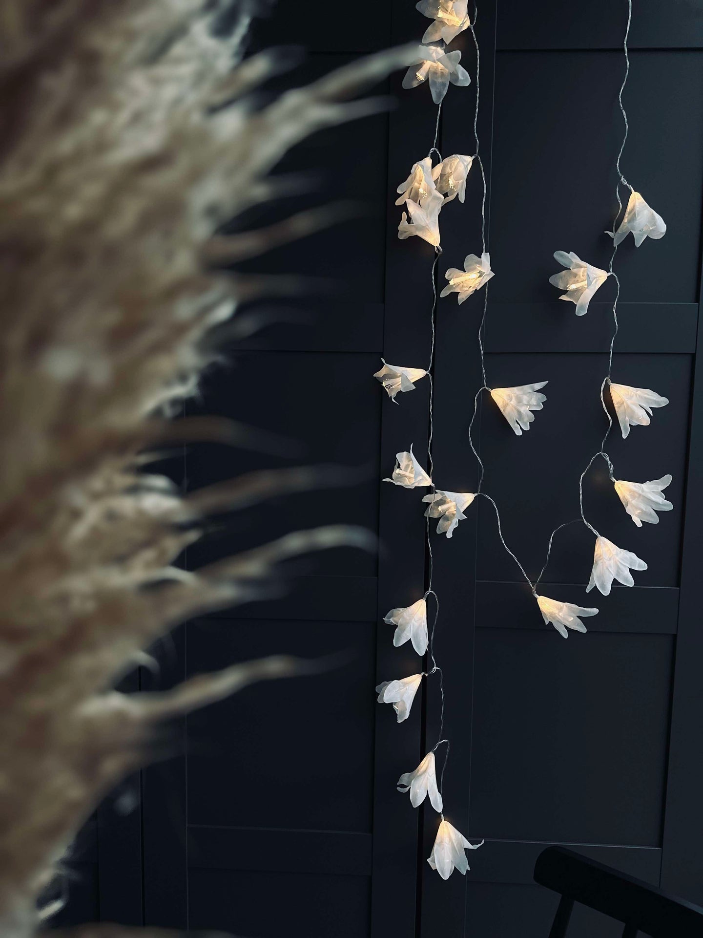 LED Ljusslinga FLOWER - Med timerfunktion
