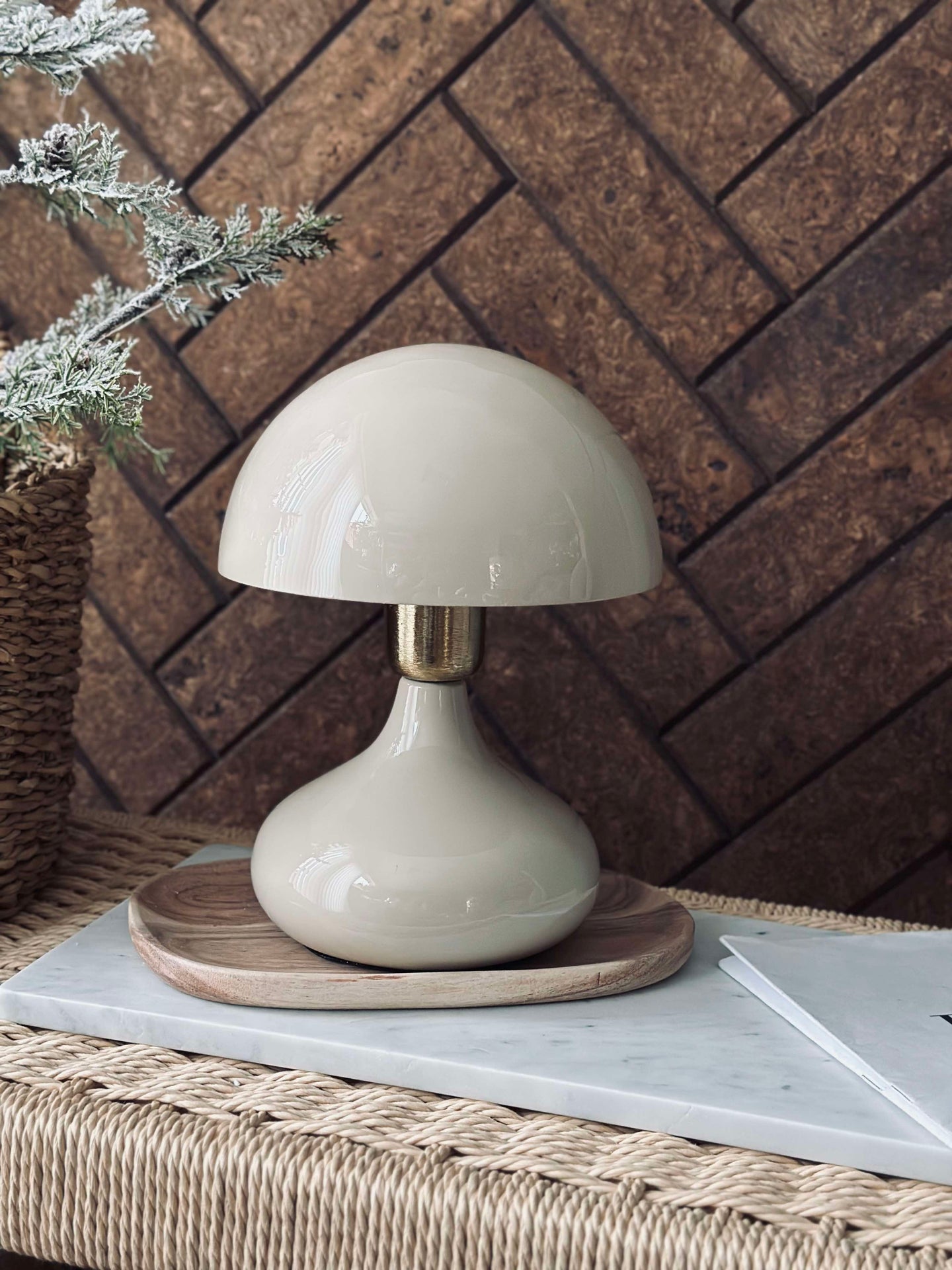 Bordslampa NOYA - Beige