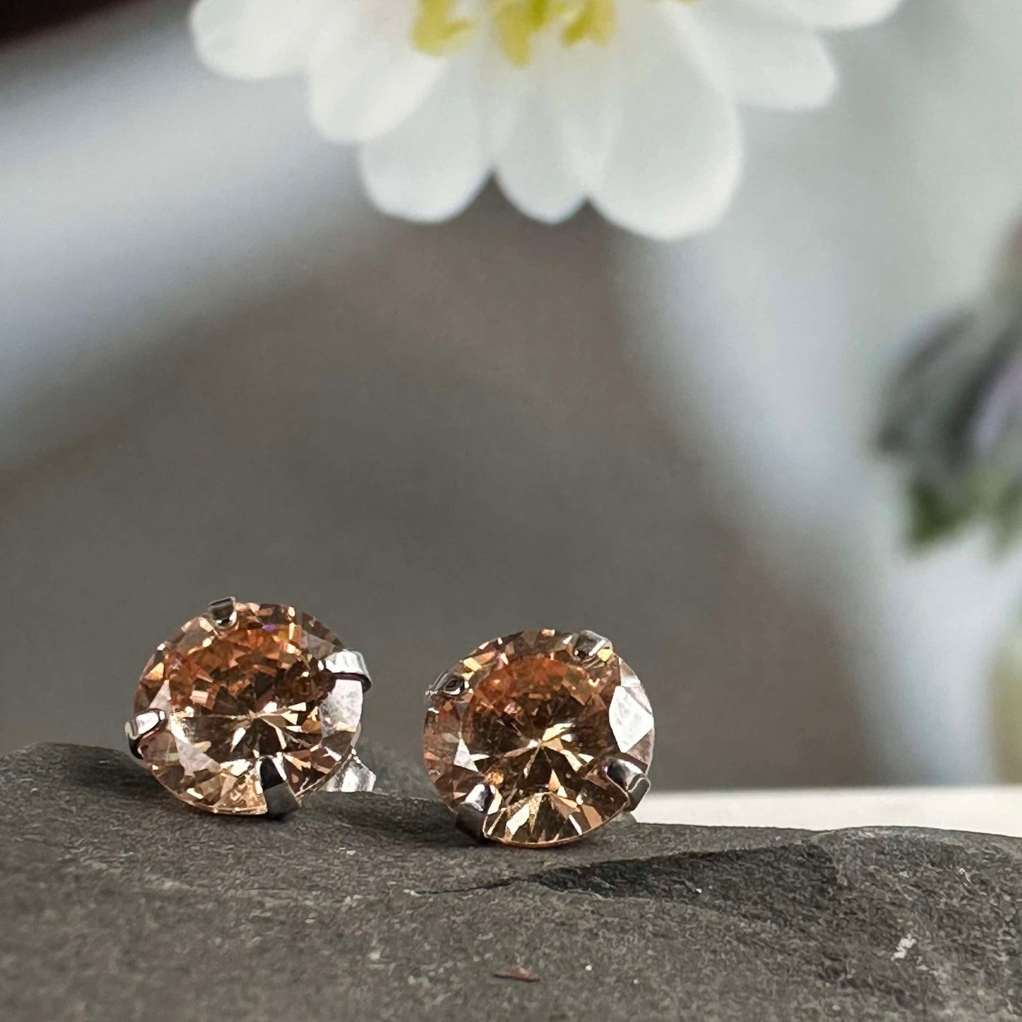 Klassiska CHAMPAGNE Örhängen