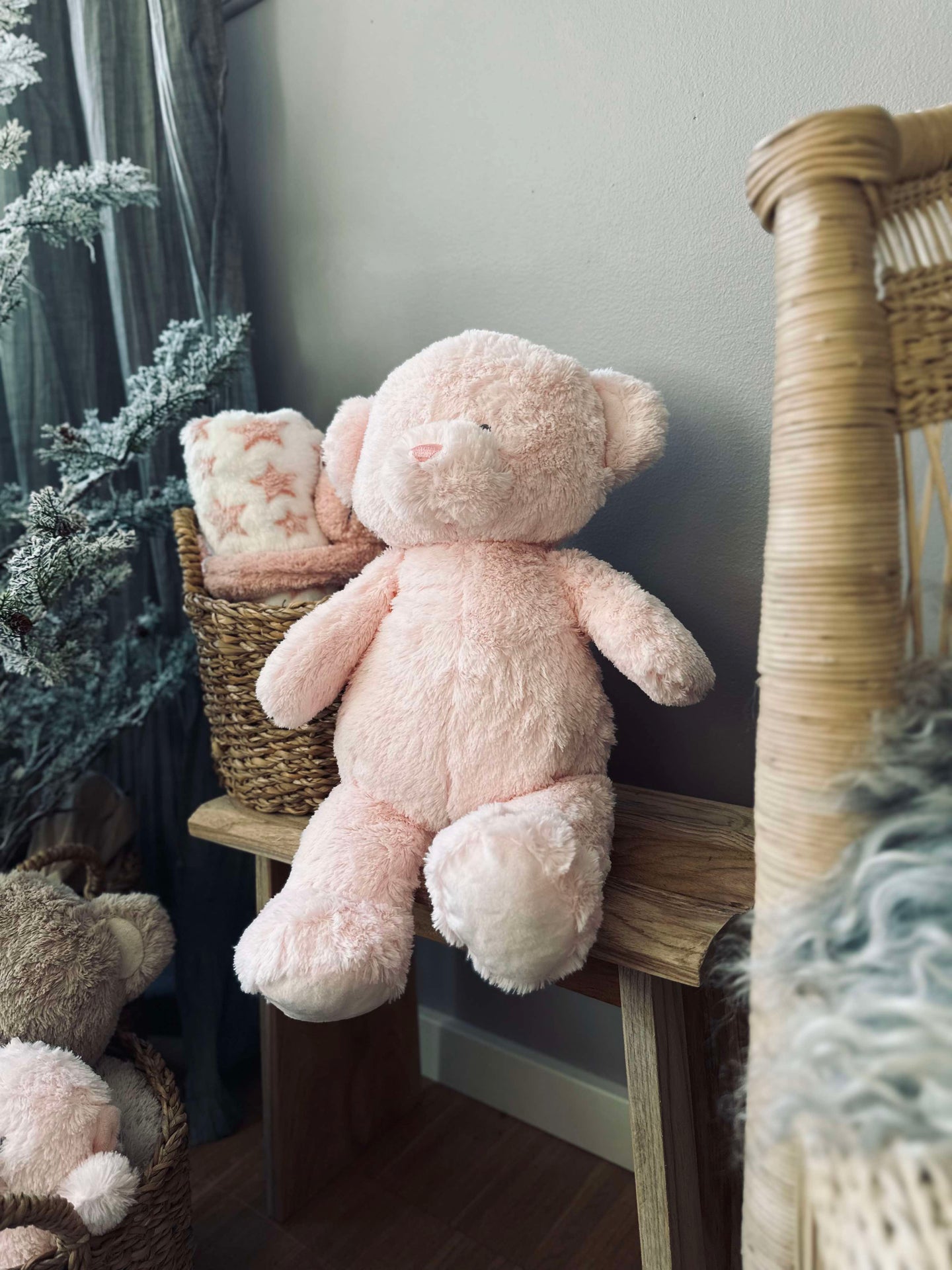 Nalle 43 cm - Rosa