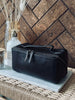 Toalettväska RIO - Black leather