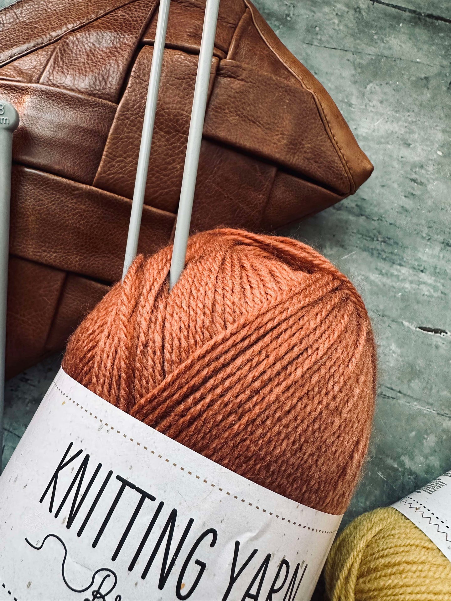 Akrylgarn 200 gram - Paprika