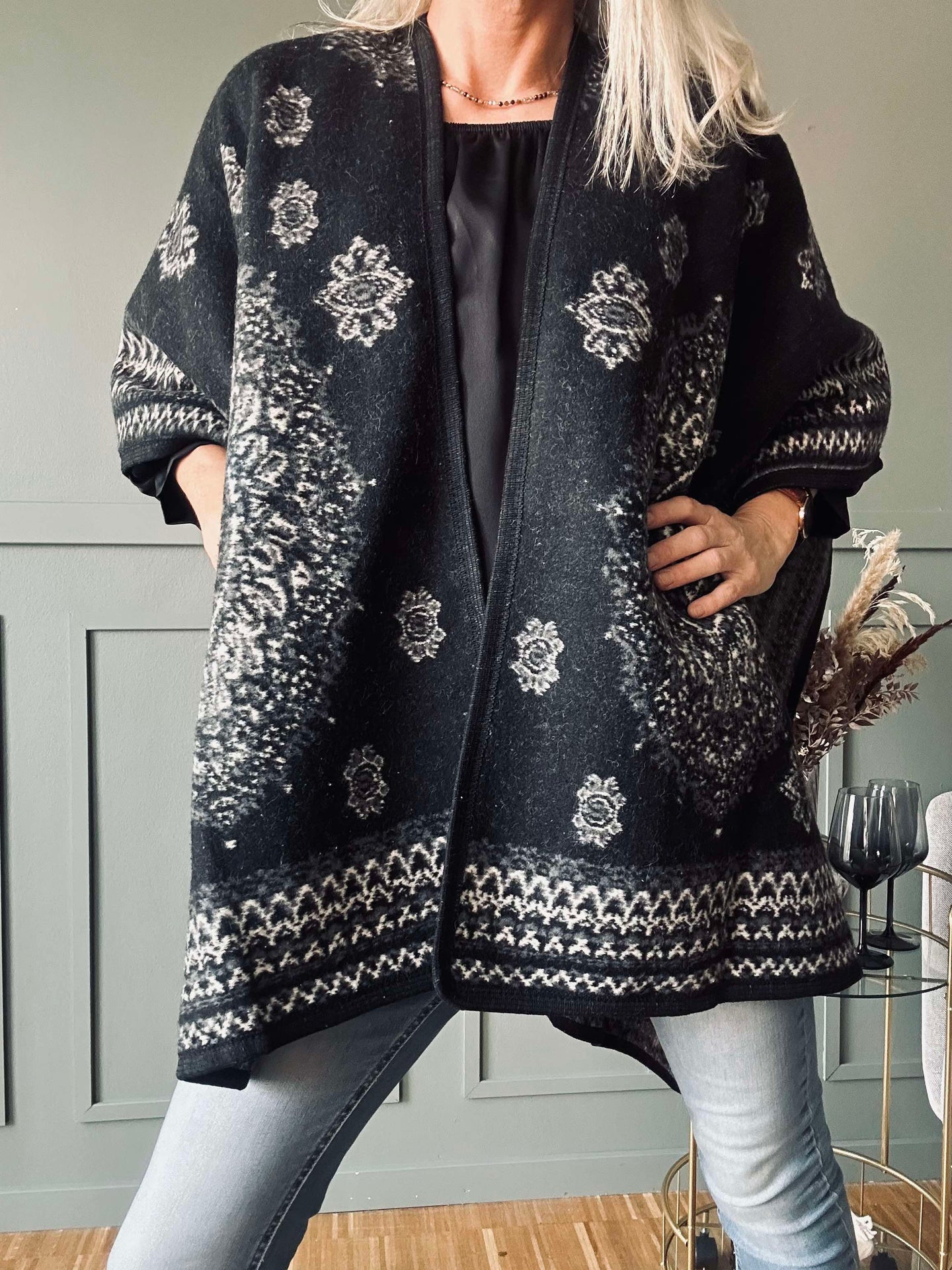 Poncho Black boheme