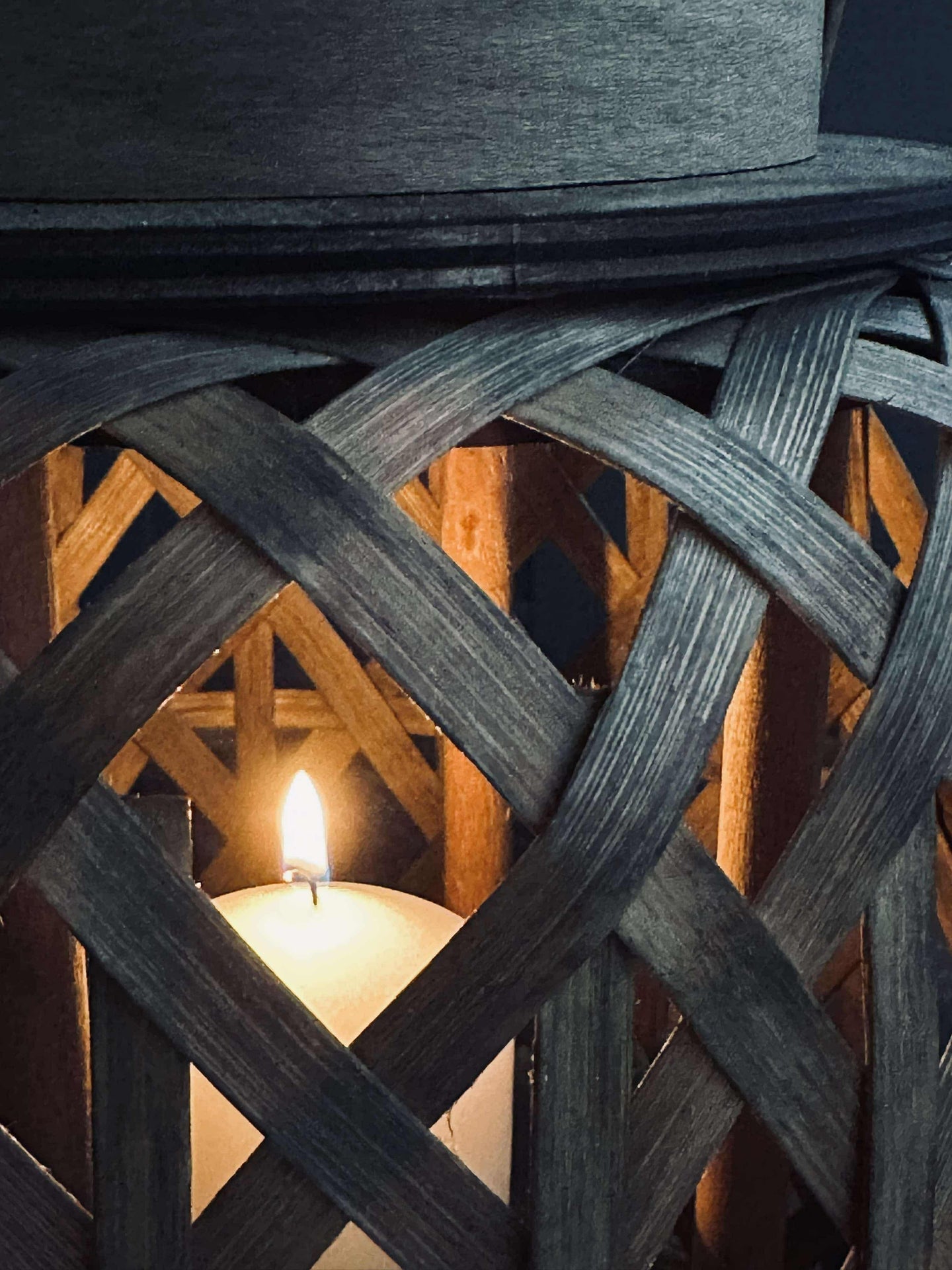 Lykta Jenna - Mörk Stor