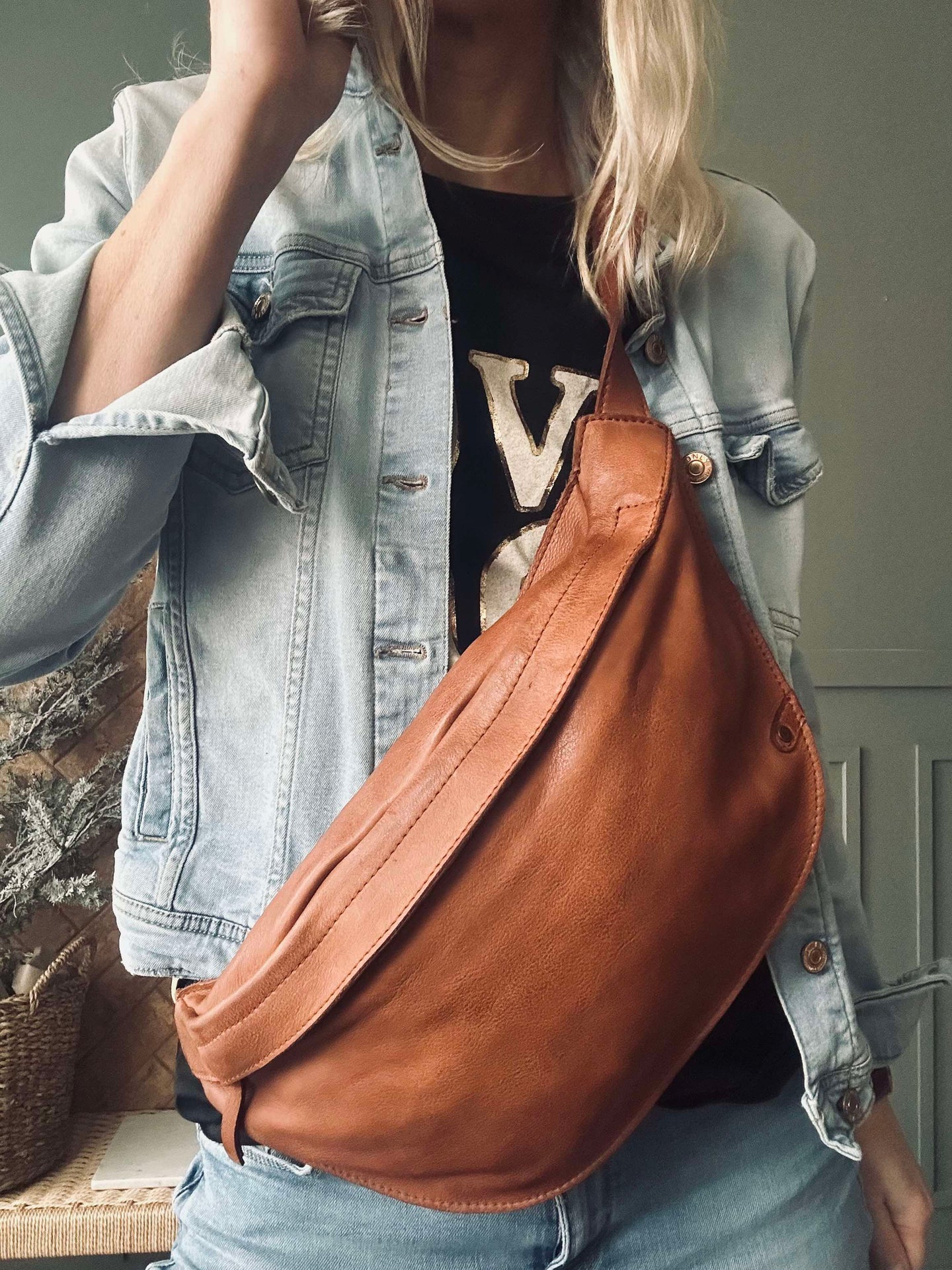 Bumbag Vintage Cognac