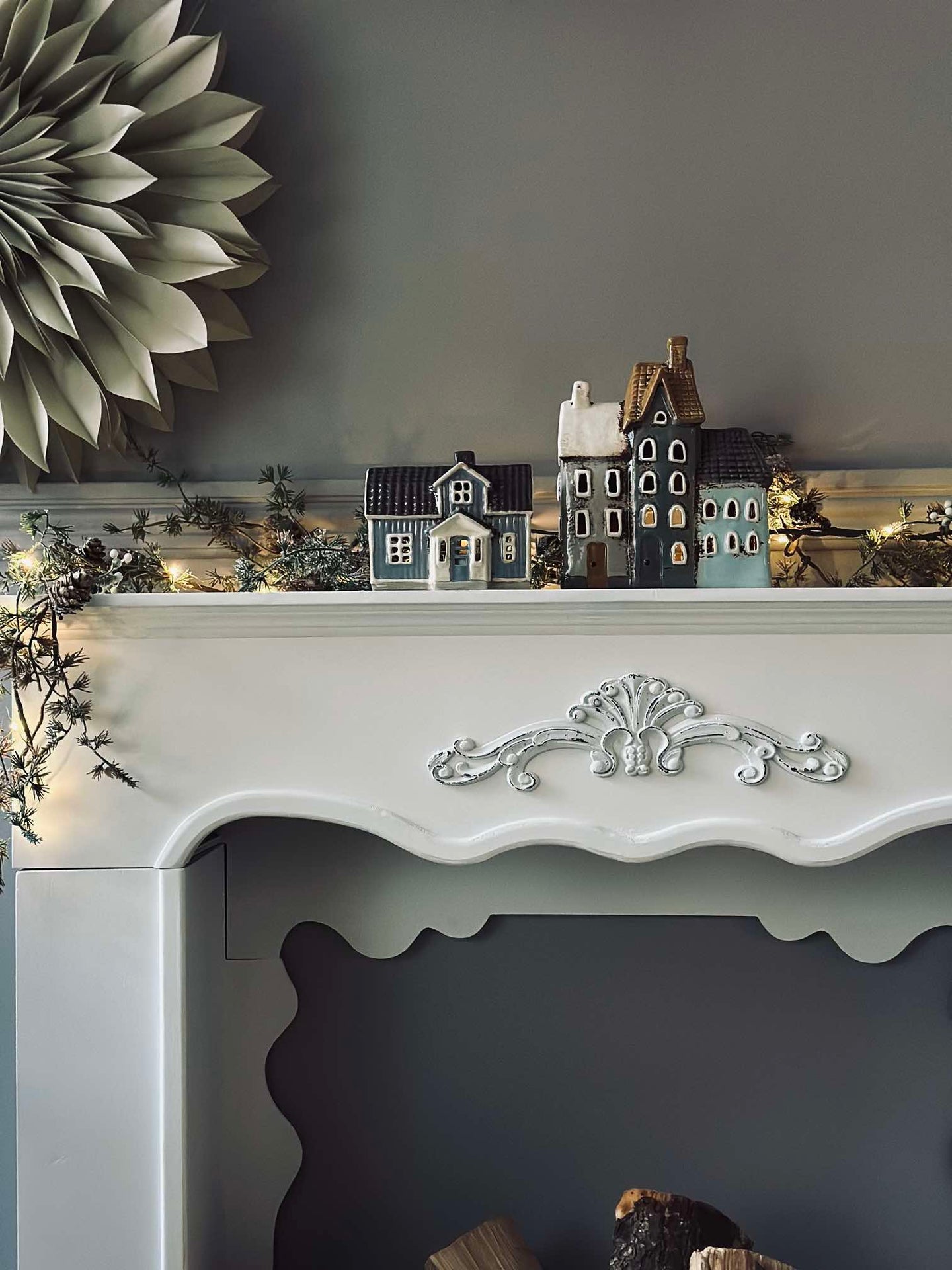 Keramikhus - Ljusblå