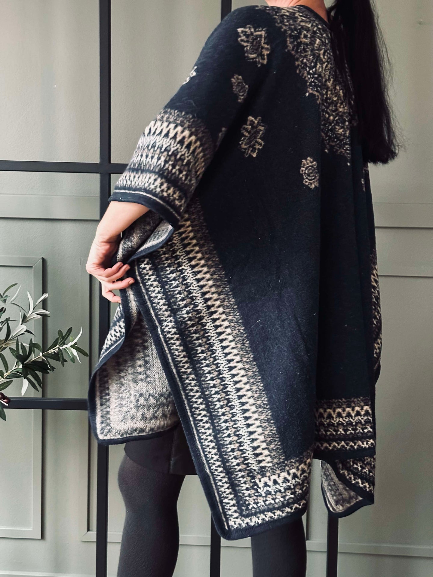Poncho Blå bohem