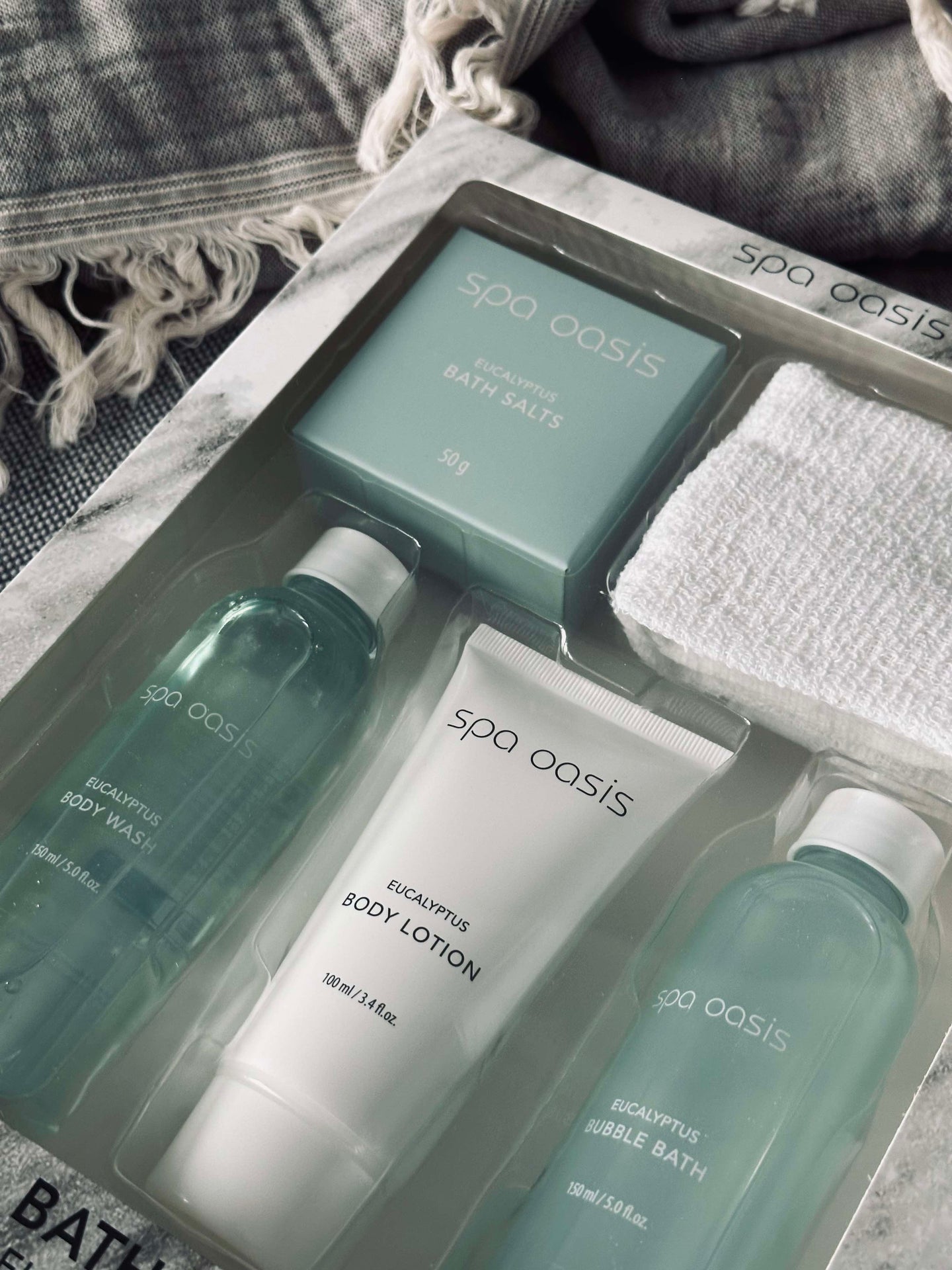 Gåvoset Green eucalyptus - Set om 5 st.