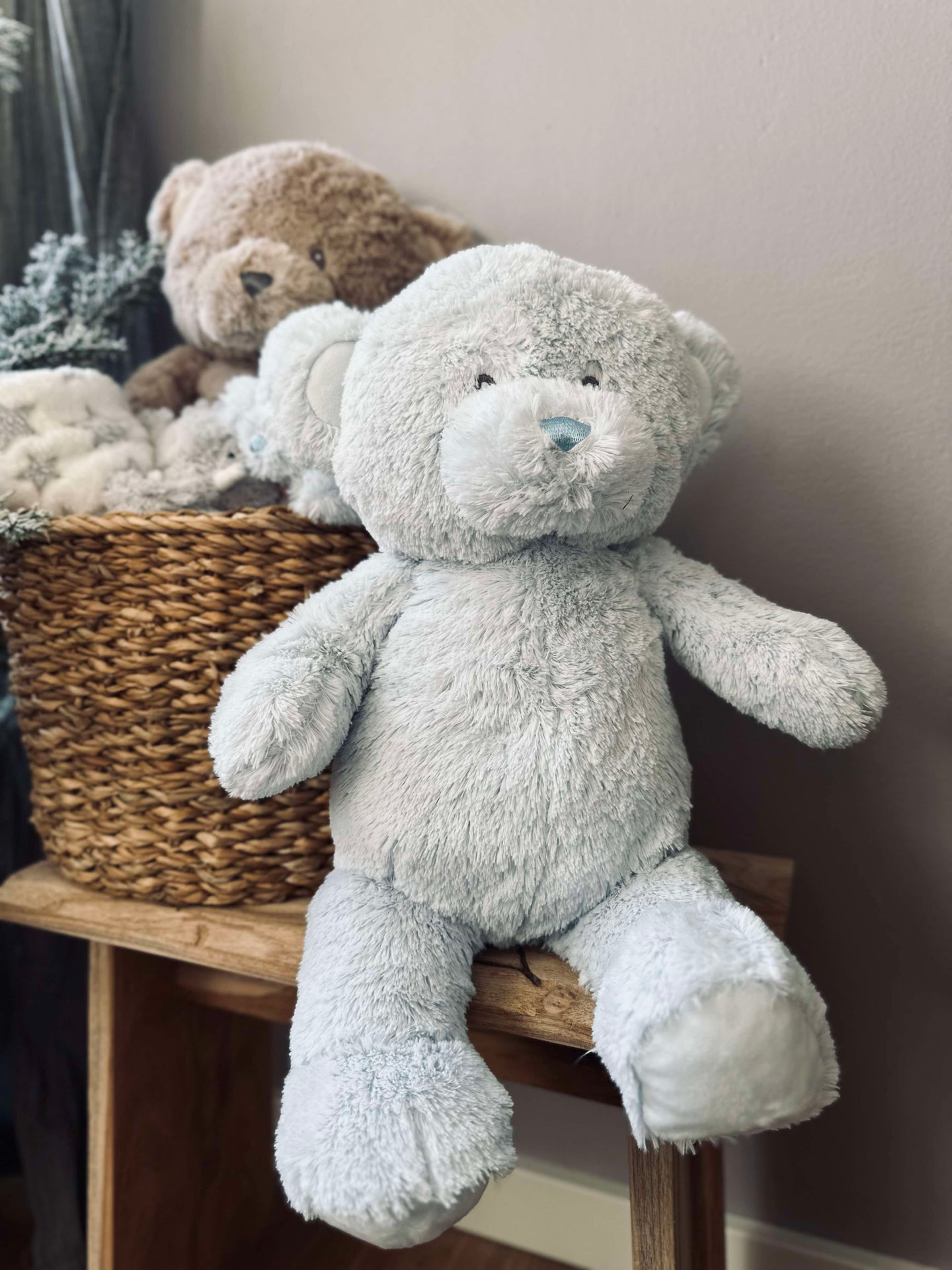 Nalle 43cm - Blå