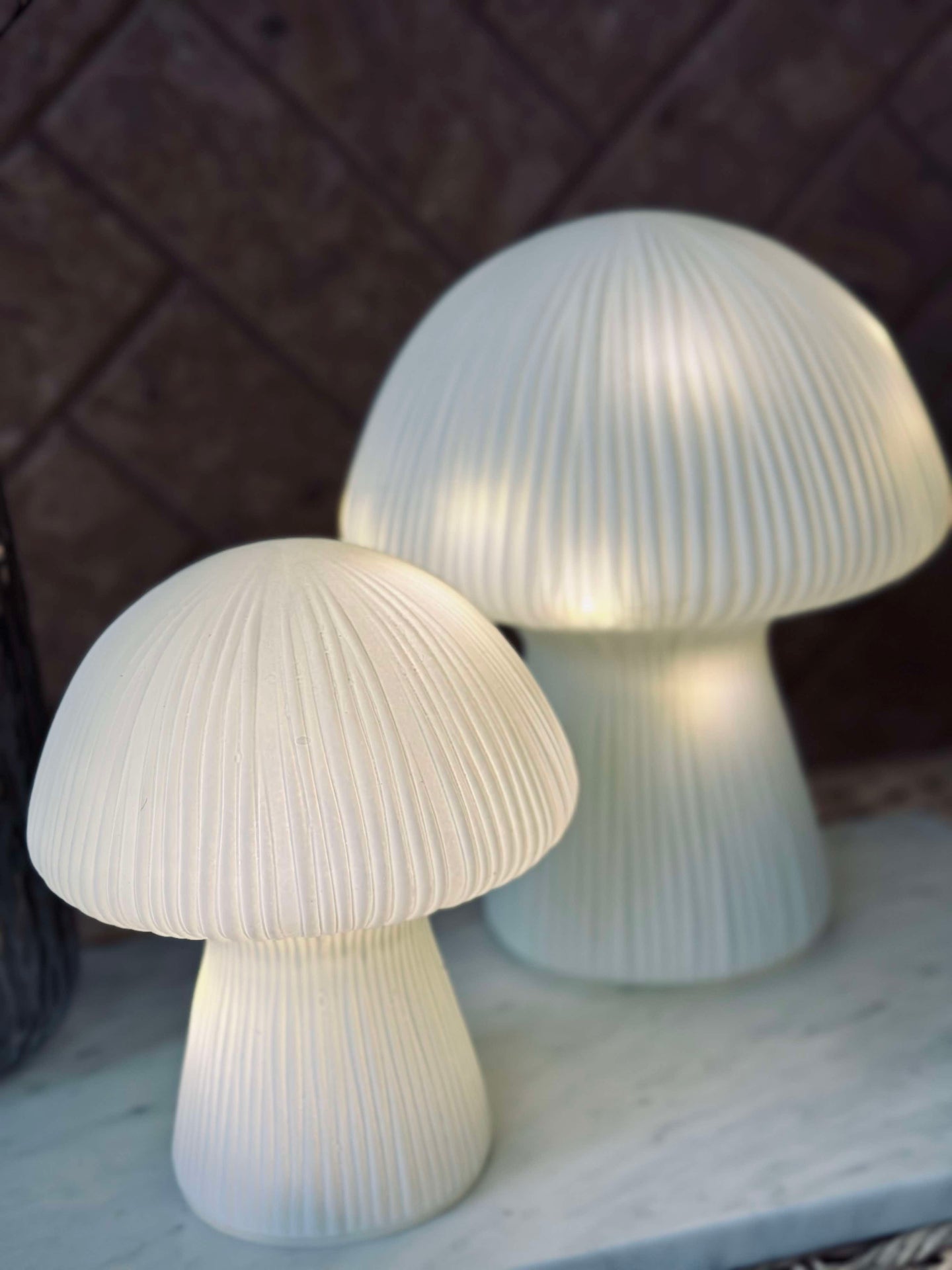 Mushroom Astrid - Vit 20 cm