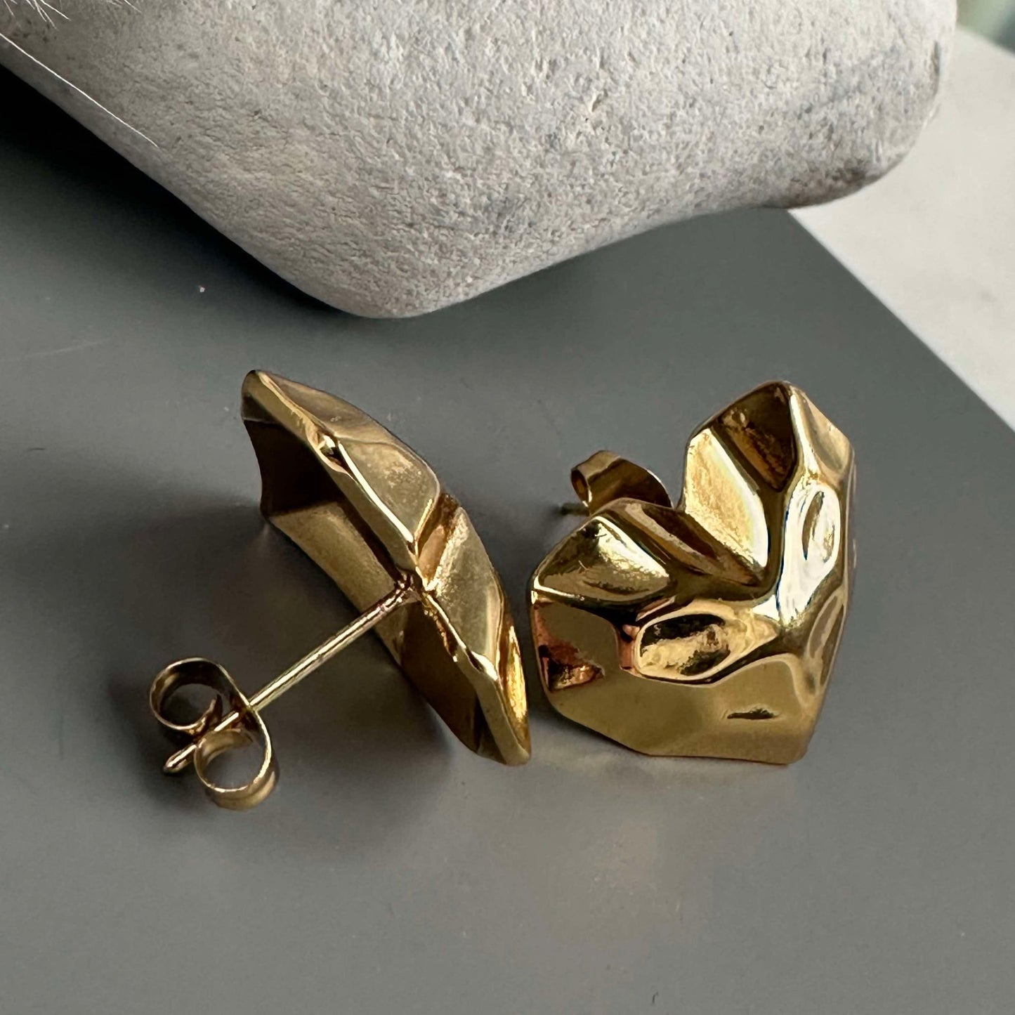 Hjärtformade Örhängen