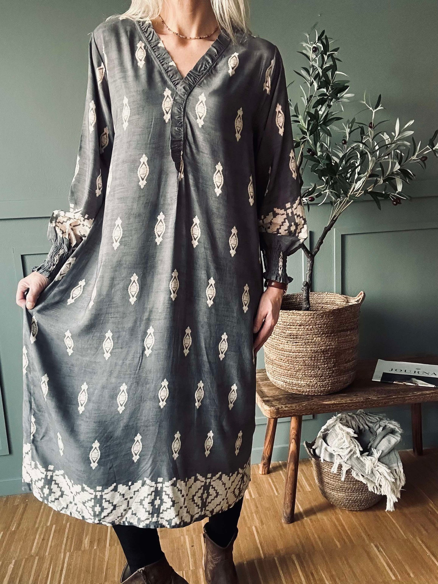 Klänning Mariana - Grey
