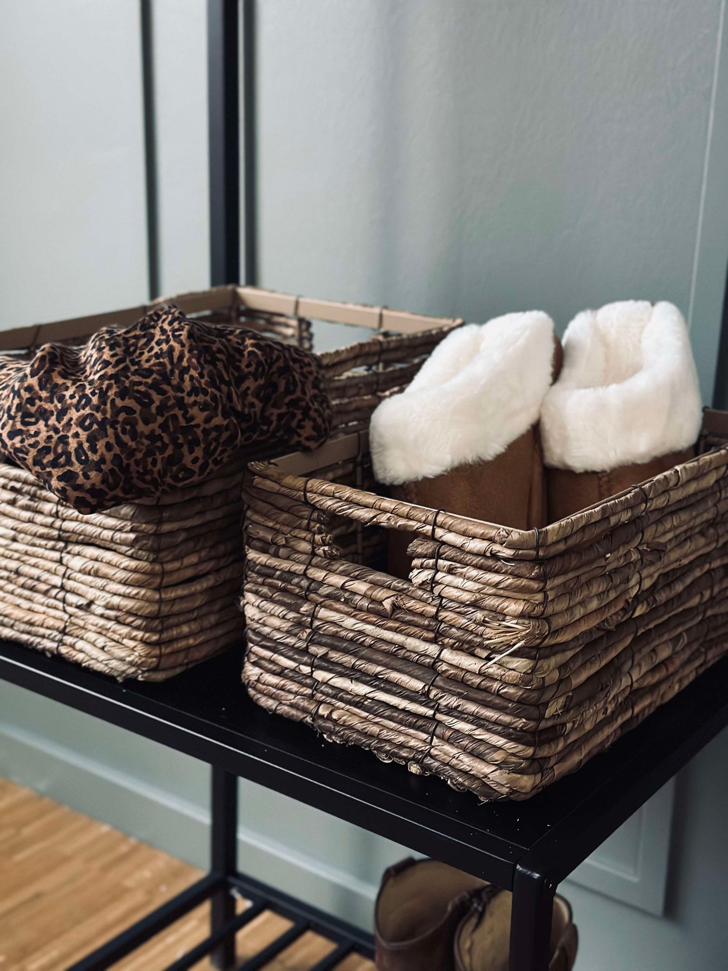 Naturkorgar i 3 storlekar – Bananblad