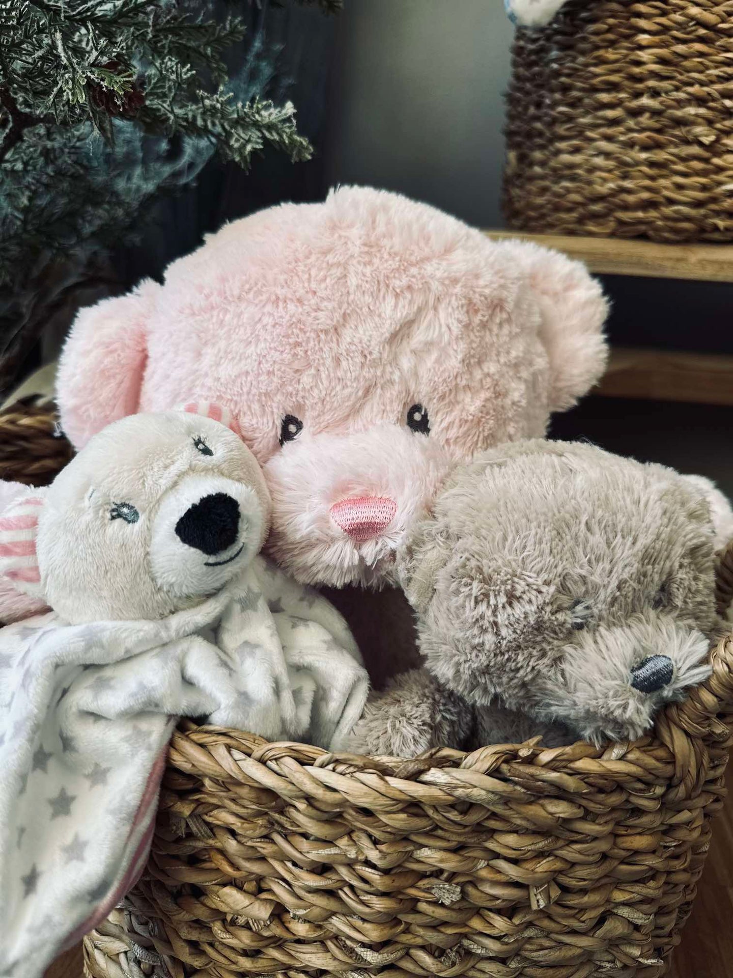 Nalle 43 cm - Rosa
