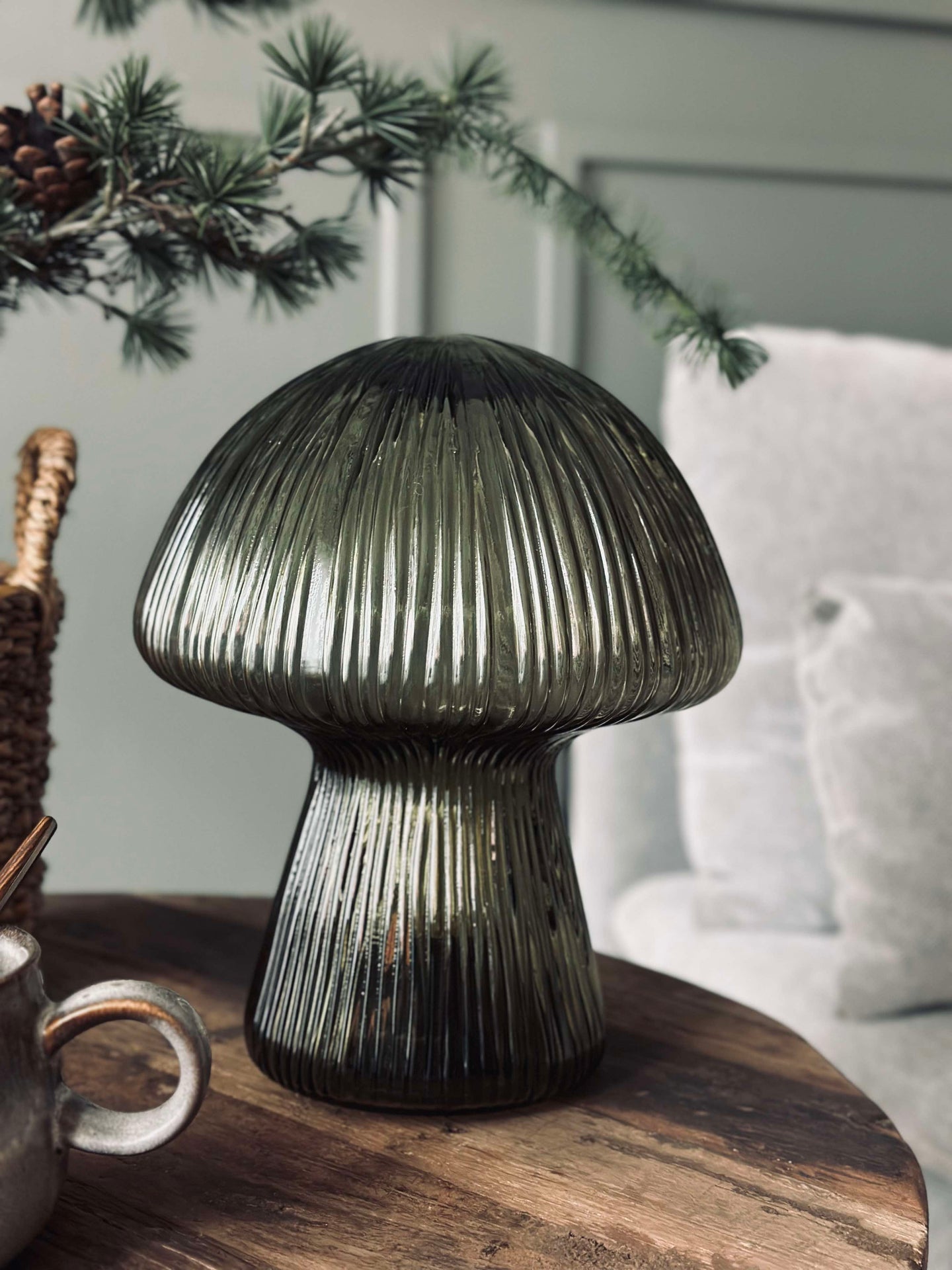 Svamp med räfflor - Grön