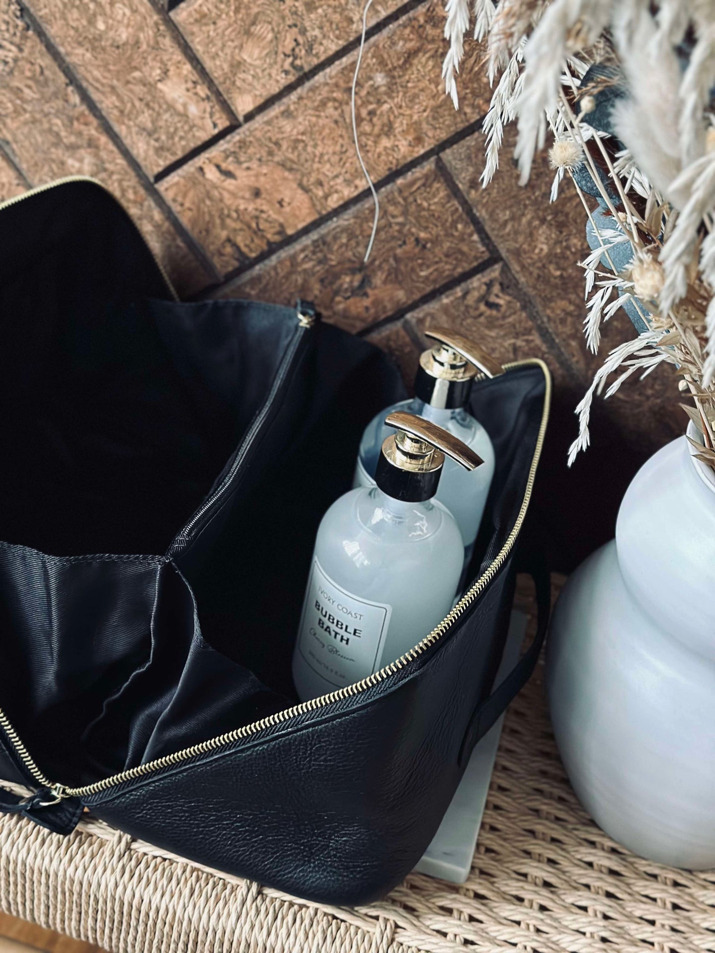 Necessär Halima Svart - Stor