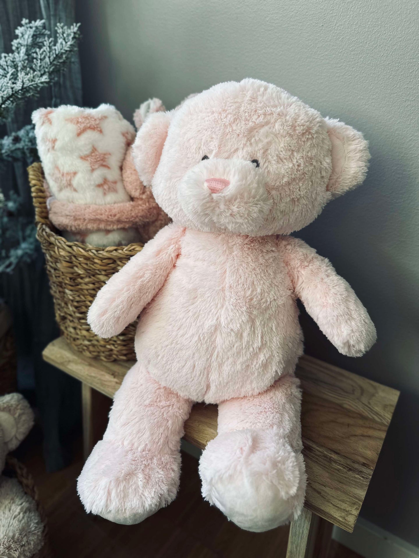 Nalle 43 cm - Rosa