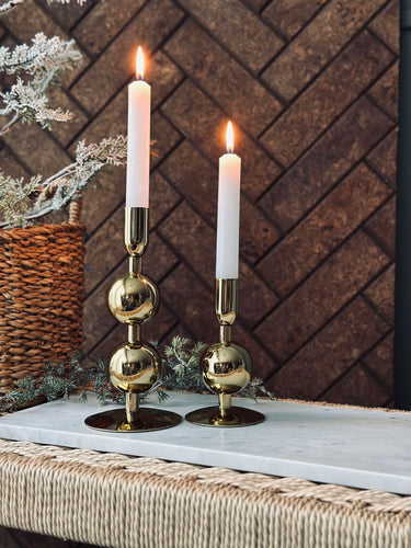 Ljusstake NOYA - Guld 20 cm