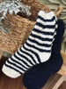 Strumpor Fluffy Blue - Set med 2 par