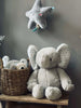 Bamse Elefant 38 cm - Grå