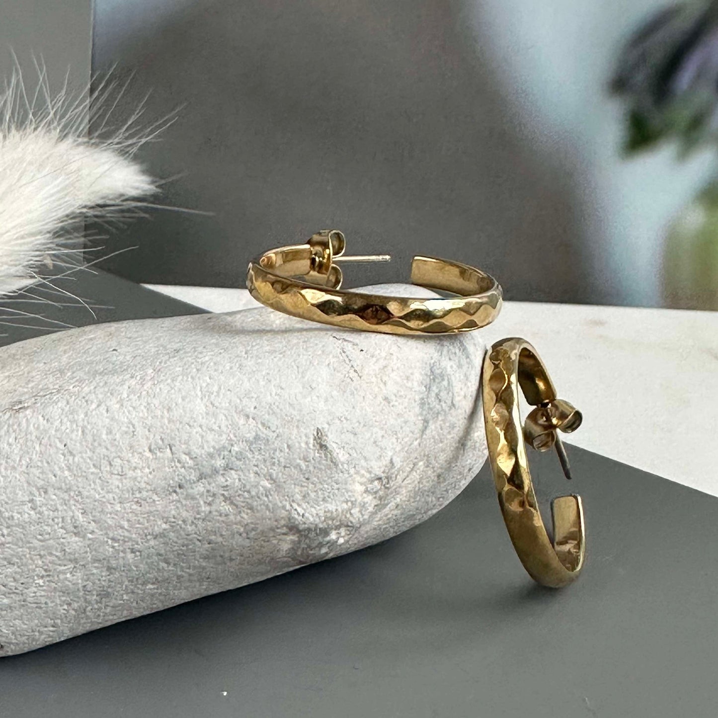 Mille örhängen förgyllda