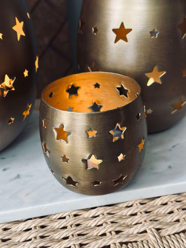 Ljusstake med stjärnor - Small