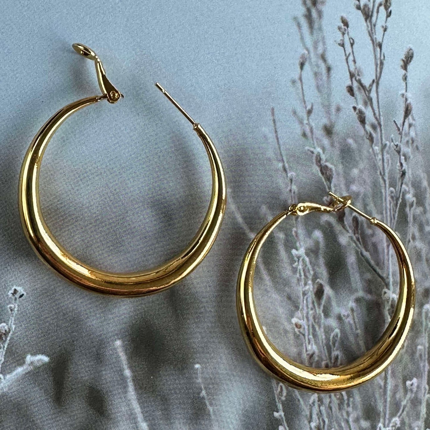 Örhängen Lharni Guld 18K förgylld