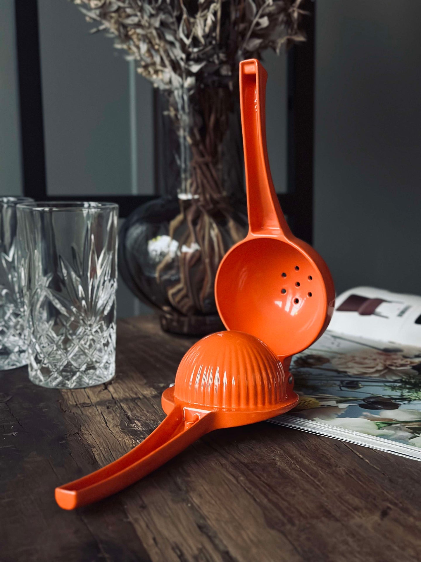 Apelsinpress i aluminium