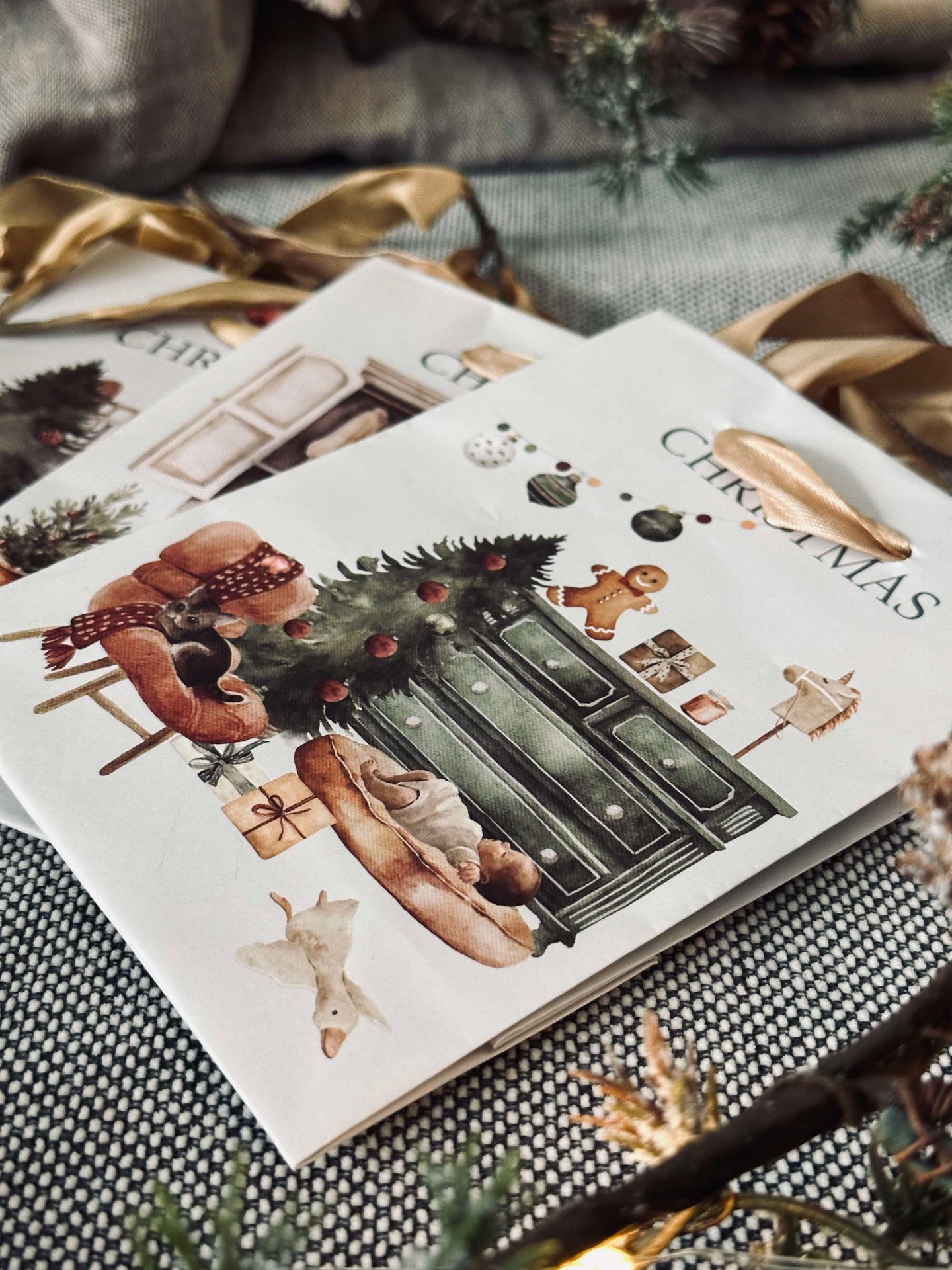 Presentpåse Julmotiv - 1 st