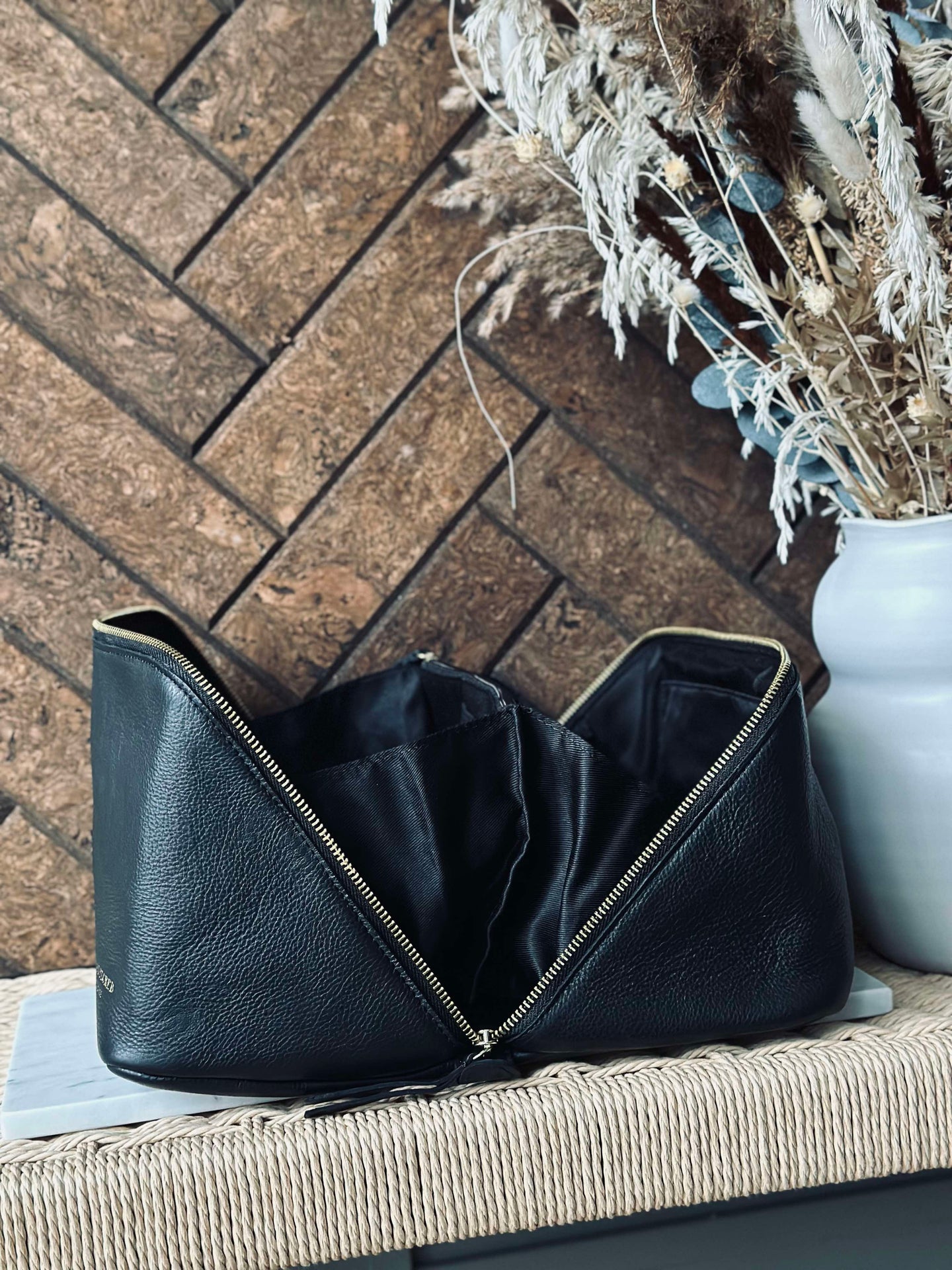 Necessär Halima Svart - Stor