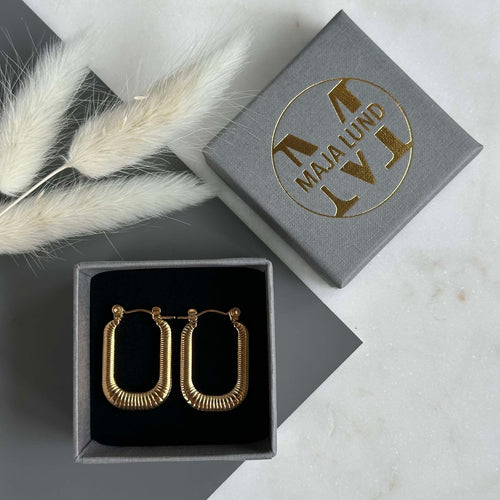 Örhängen Greta förgylld