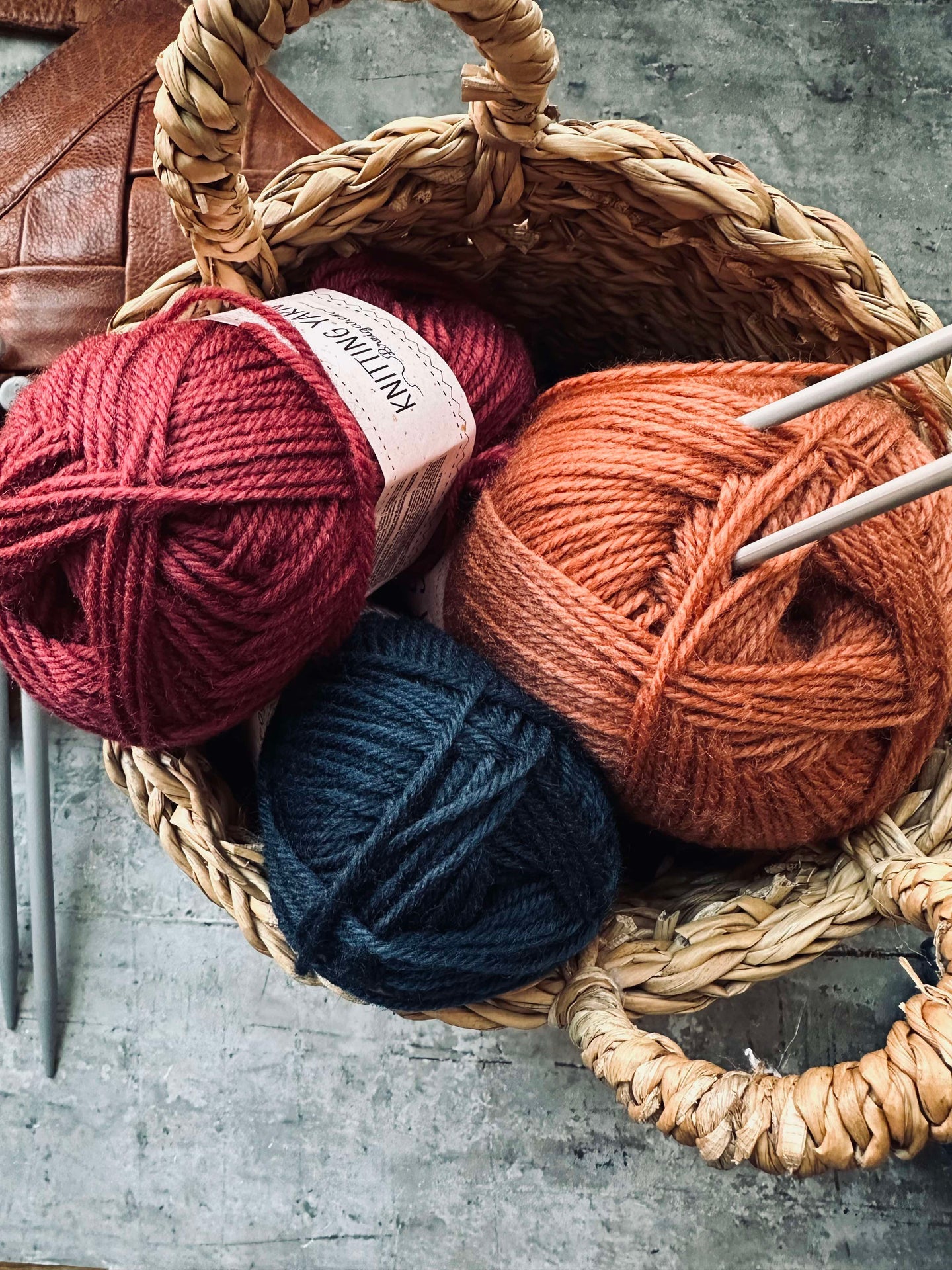 Akrylgarn 200 gram - Paprika