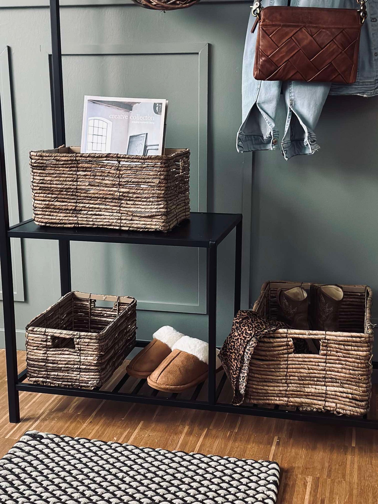 Naturkorgar i 3 storlekar – Bananblad