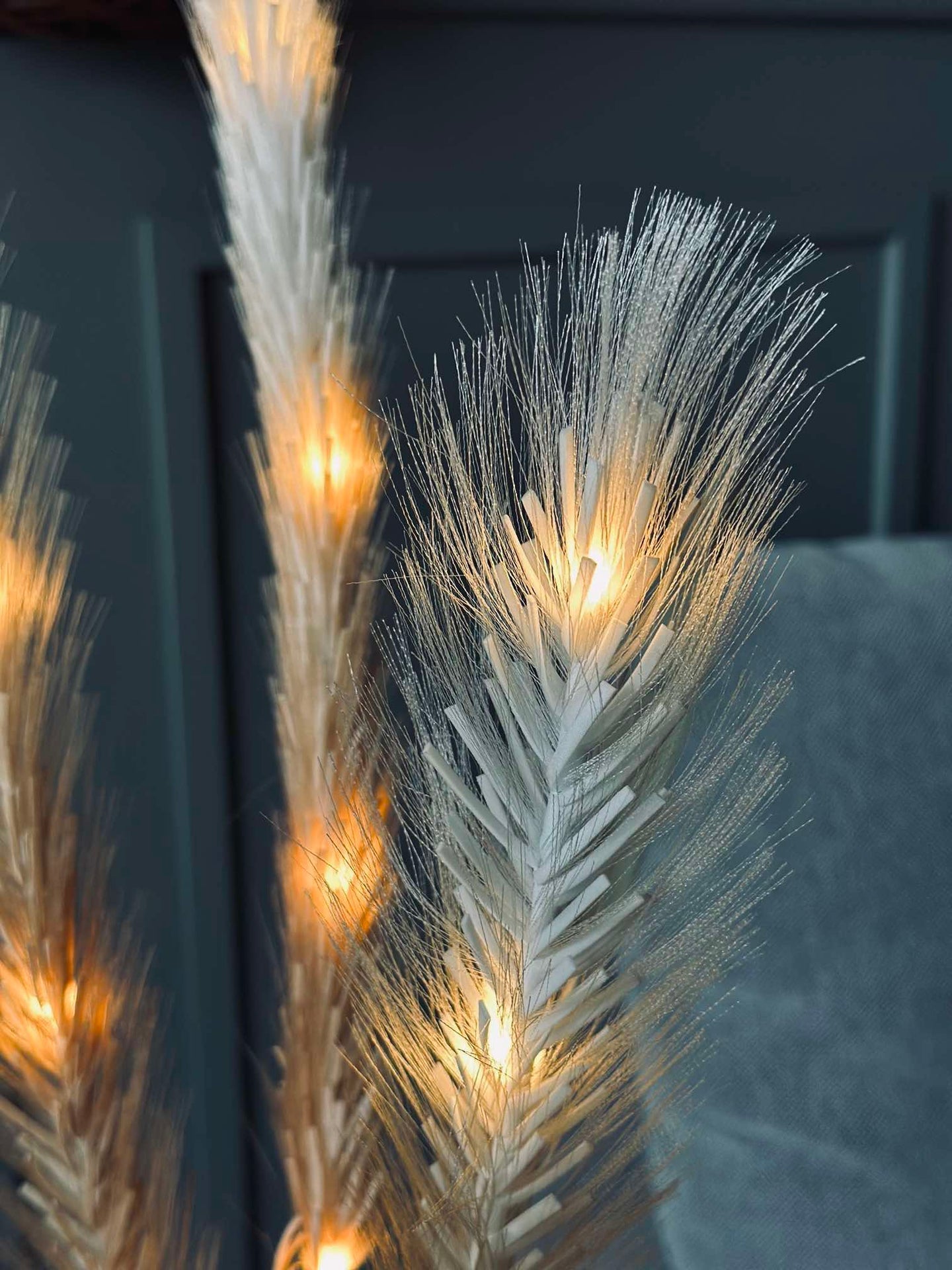 Pampas med LED-ljus - 120cm